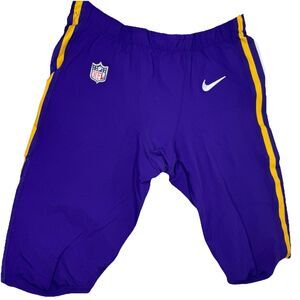 Minnesota Vikings Nike Authentic Team Issued Purple Pants NFL Waist Size 36